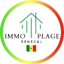 Le logo d'Immo Plage Sénégal